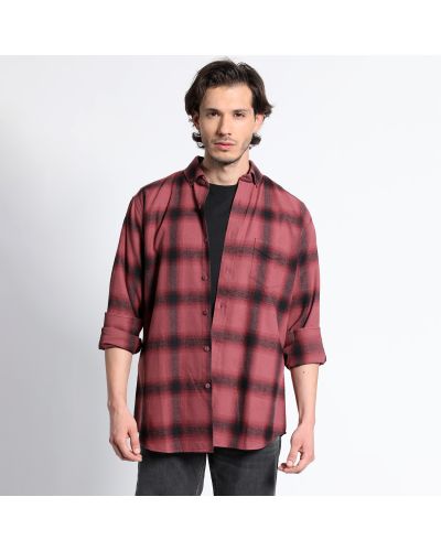 Camisa Manga Larga Franela Regular Fit
