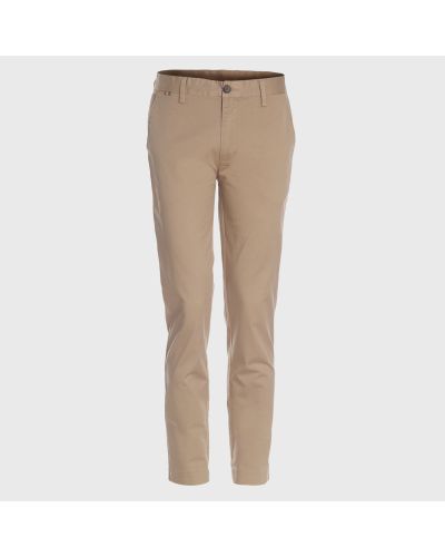 Pantalon Frente Plano Slim Fit Estampado Spandex