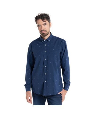Camisa Oxford Estampada
