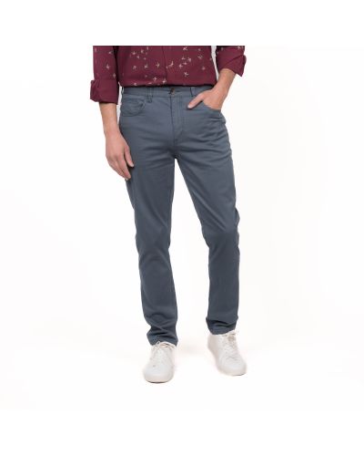 Pantalón 5 Bolsillos Slim Fit