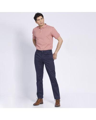 Pantalon Hombre 5 Bolsillos Slim Fit Spandex