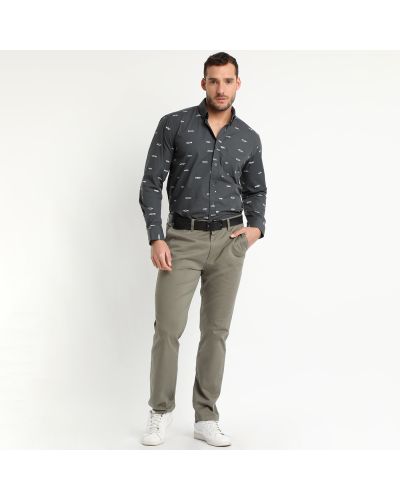 Camisa Trevira Estampada