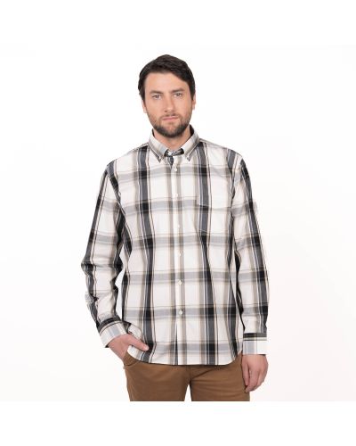 Camisa Trevira Escocesa Regular Fit