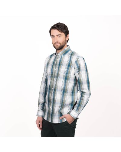 Camisa Trevira Escocesa Regular Fit