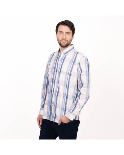 Camisa Trevira Escocesa Regular Fit