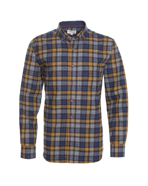 Camisa Manga Larga Franela Regular Fit